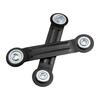 Portable Sturdy Gliders Bearing Arm Brackets 2 Pack Convenient for Patios Rockers and Garden Furniture Daily Use