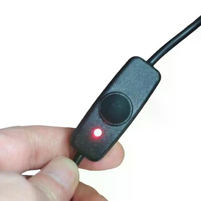 30/100cm USB Extension Cable With ON OFF Switch LED Indicator For USB Fan LED Lamp Data Sync USB 2.0 Extender Cord