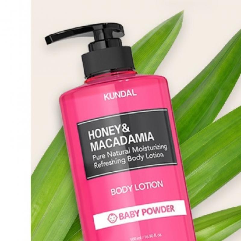 Kundal Honey   Macadamia Body Lotion 500ml Baby Powder