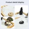 ABBP-Japanese Garden For Artificial Bonsai Tree, Rocks Rakes Gifts Sand Kit Office Decor