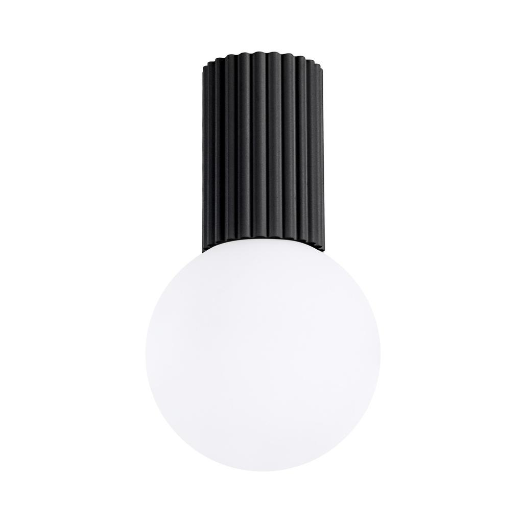 Halo Ceiling Lamp Black IP44