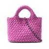 Mini Portable Vegetable Basket Bag Handwoven Fashion One Shoulder Oblique Cross Underarm Women'S Bag