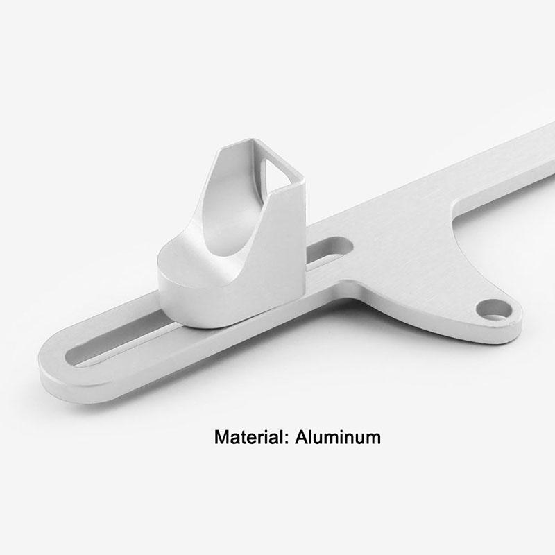 Durable Aluminum Throttle Cable Carb Bracket Set In Vibrant Colors For Holley 4500 Dominator