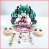 Hatsune Miku #1939 15Th Anniversary Strawberry Miku Anime Action Figure 10Cm 3.94In Collection Model Doll Toys For Anime Fans