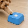Pet Licking Slow Feeder Bowl With Rolling Ball,Anti‑Slip Anti‑Tip Plastic Pet Water Bowl For Dogs Cats