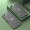 For iPhone 17e 2026 Hard PC Armor Matte Shockproof Camera Protector Funda Bumper Cases Cover Fashion Color Blocking 17E Case