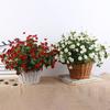 1 Bunch Artificial Flower Realistic Looking Decorative Eco-friendly Romantic Artificial Bouquet DIY Wedding Table Floral Decoration