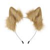 Faux Fur Wolf Ear Headband for Cosplay and Role-Playing