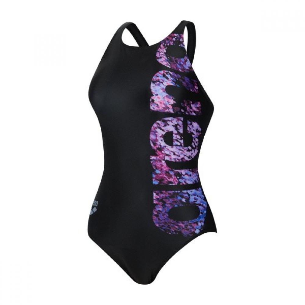 Arena Γυναικείο φόρεμα Racerback Khalidra A5fl1pl42 Μαύρο