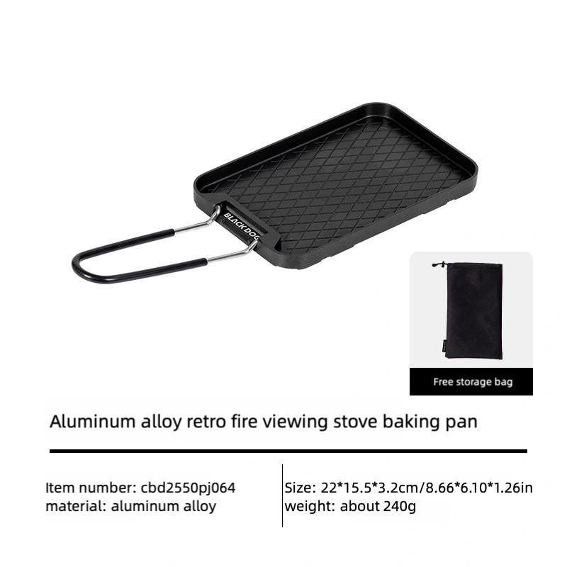 BLACKDOG Mini Retro Fire Viewing Stove Tabletop Display Stove Portable Outdoor Stove Tea Brewing Stove