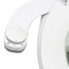 Double Nozzles Sprays Hot Cold Water Toilet Washer Bidet Auto-Cleaning Wash for Rear Or Female Washing Sanitizing M4YD