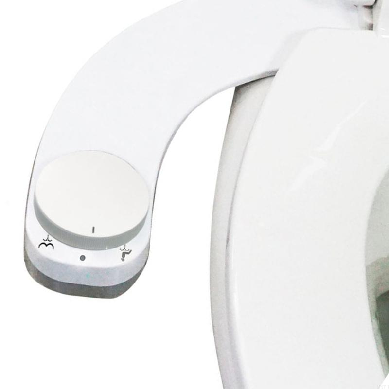 Double Nozzles Sprays Hot Cold Water Toilet Washer Bidet Auto-Cleaning Wash for Rear Or Female Washing Sanitizing M4YD