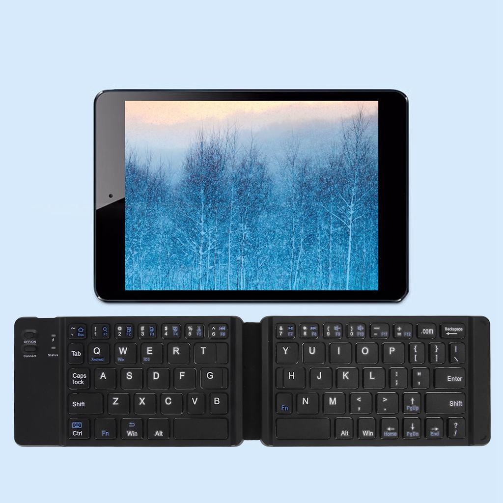 Faltbar   Tastatur Schlank   Größe Tragbar Drahtlose Tastatur für  7 8 Tablet Notebook Mobiltelefon