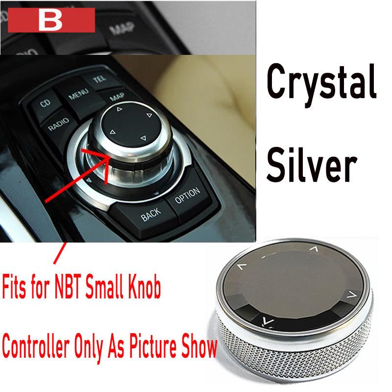 Car Knob covers For BMW 1 3 4 7 Series F20 F30 E87 E90 F30 F10 E92 E91 F34 F31 F11 E61 F21 E81 E60 Multimedia Button Knob Cover
