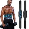 Muskeltoner Smart Abdominal Toning Belte EMS Muskelstimulator Ab-trener USB-lading Kroppsmassasjeapparat Vekttap Treningsutstyr