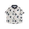 Boys' Flying Bird Short-Sleeved Casual Shirt