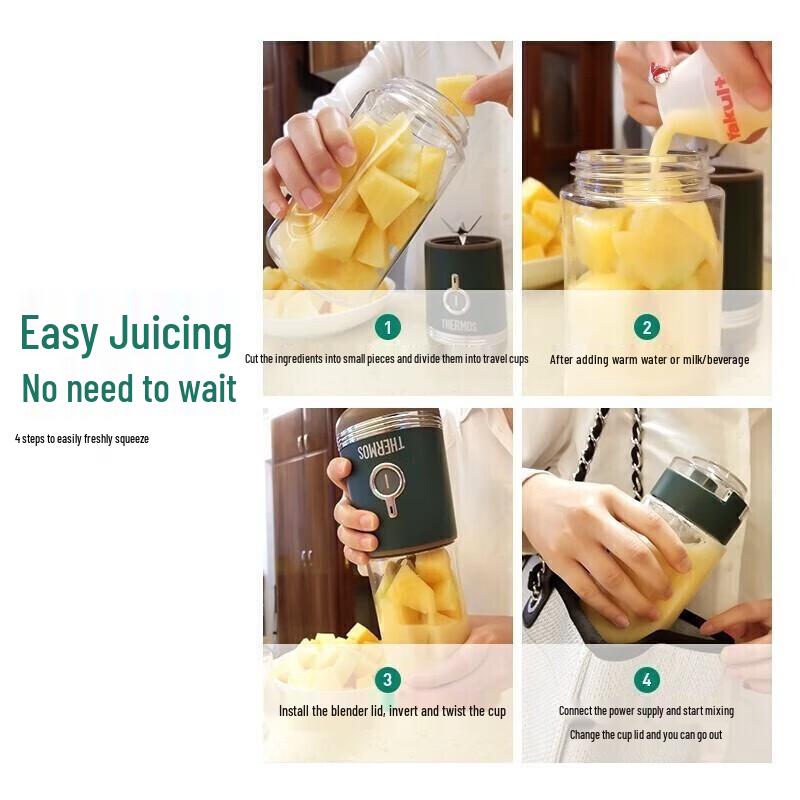 THERMOS Mini Portable Juicer Blender