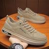 Spring Men's Shoes New Breathable Construction Site Work Labor Insurance Shoes Trendy Versatile Non-slip Wear-resistant Sports and Leisure Board Shoes