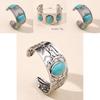 Boho Chic Alloy Geometric Hand Bracelet With Turquoise For Womens Fashion Scene