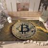 Luxurious B-bitcoin Logo Room Mats Retro Multiple Choice Living Room Kitchen Rug Non-Slip Welcome Rug