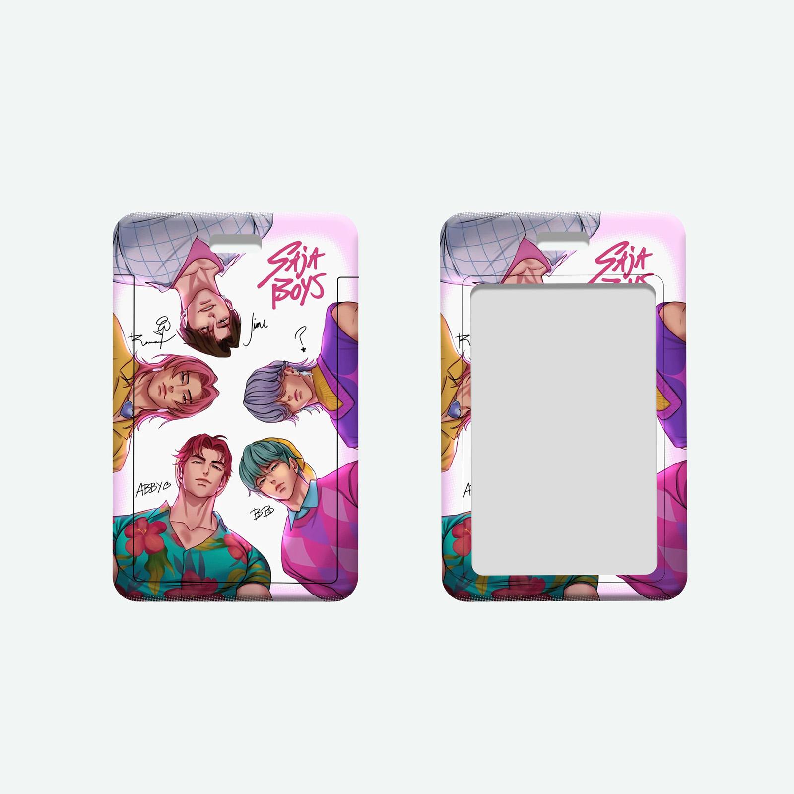 

Cartoon Card Holder, Student ID Holder, Bus Meal Card, Chest Badge, Student Meal Card One Size