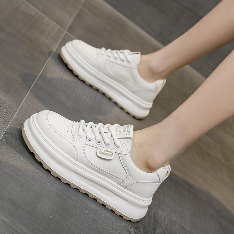 Fashion New Casual Flat Shoes Summer Running Shoes Women's Vulcanized Shoes Flat Lightweight Lace-up Fashion Lace-up Vulcanized