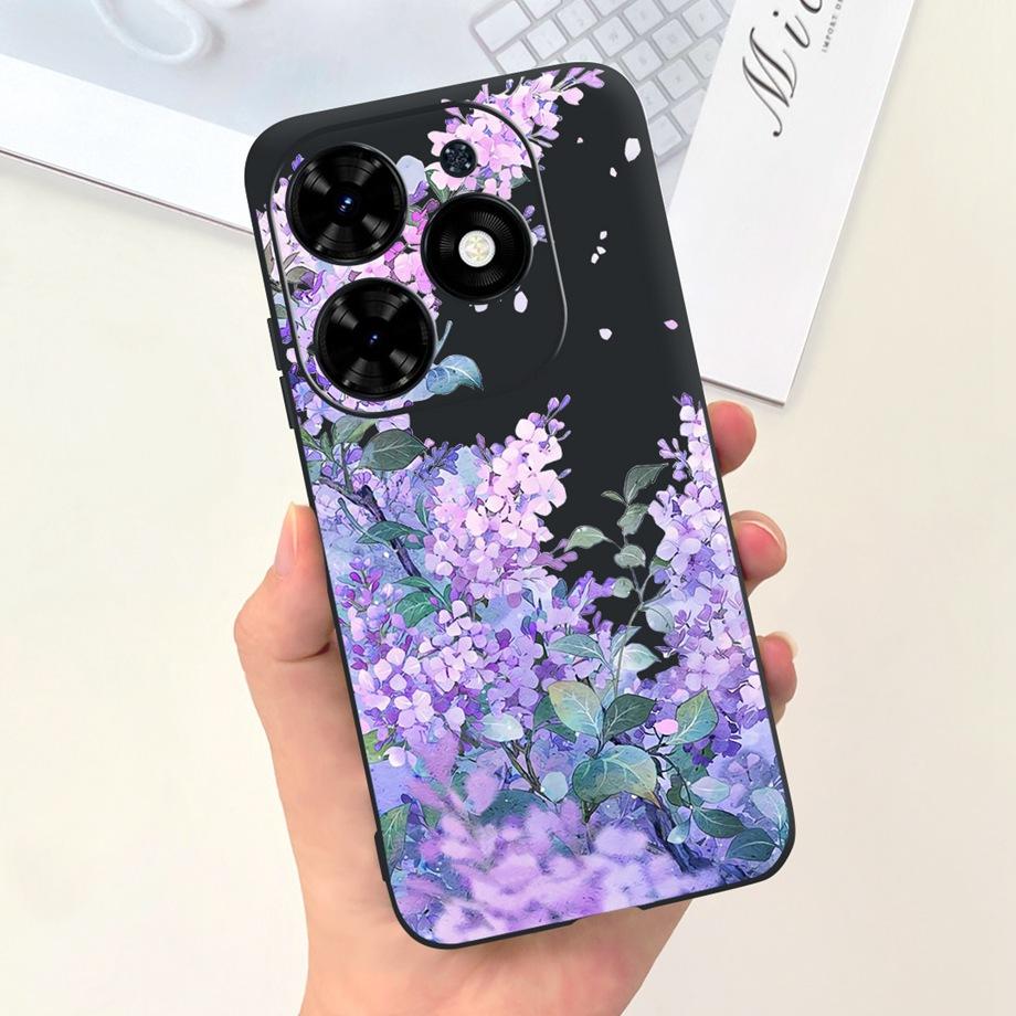 For Tecno Spark GO 2024 Case Spark 20C Spark20 Pop 8 Para Shell Silicone Soft TPU Bumper Cartoon Cool Cute Style Pattern Capas