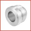 ACROPIX Car Auto 20AN Male Weld on Fitting Bung Hose Adapter Fuel Oil Aluminum Alloy Silver Tone Pack of 4 Car Parts