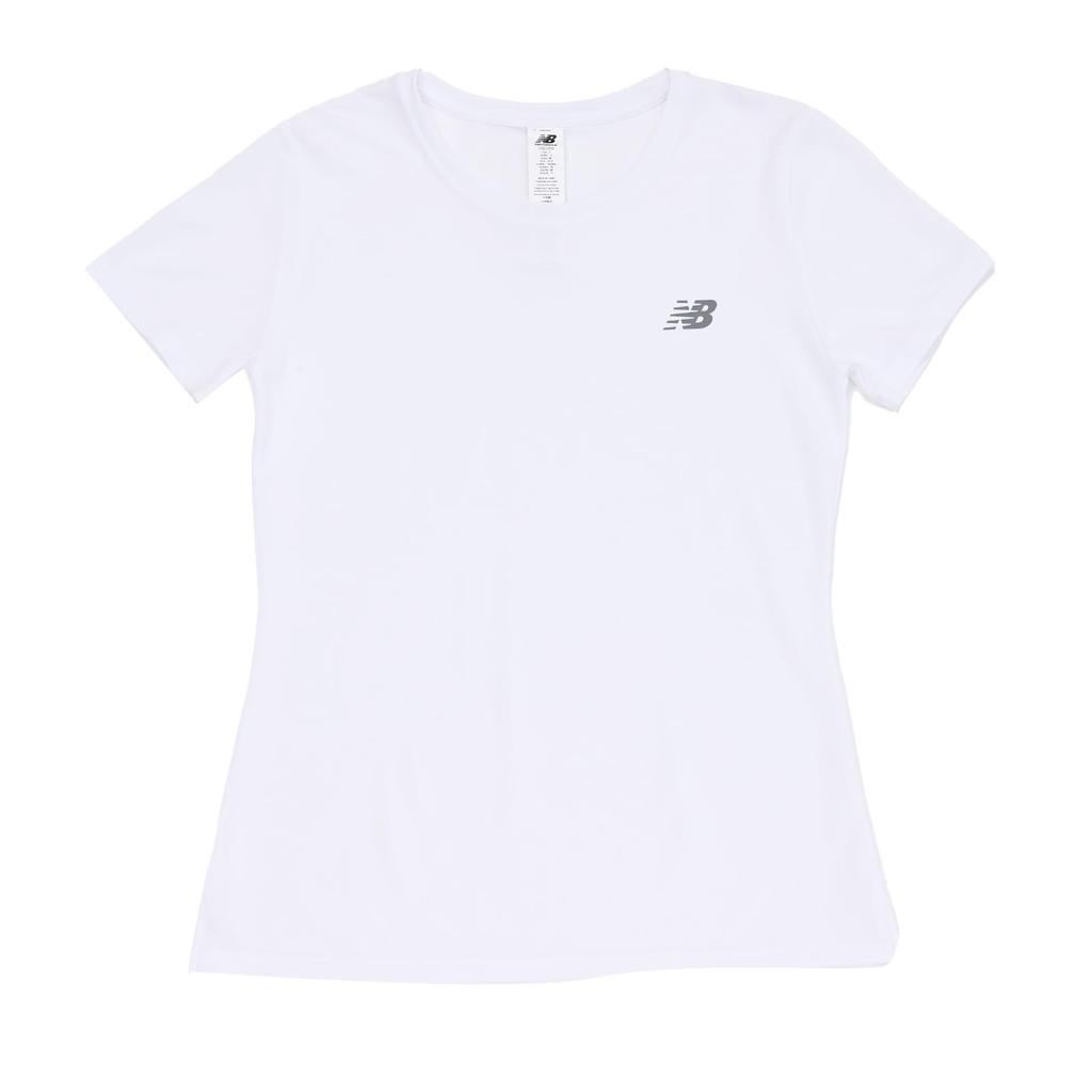 WT51244 Core Run Tričko s krátkým rukávem WT [New Balance] (WT51244) Ženy (Bílý)