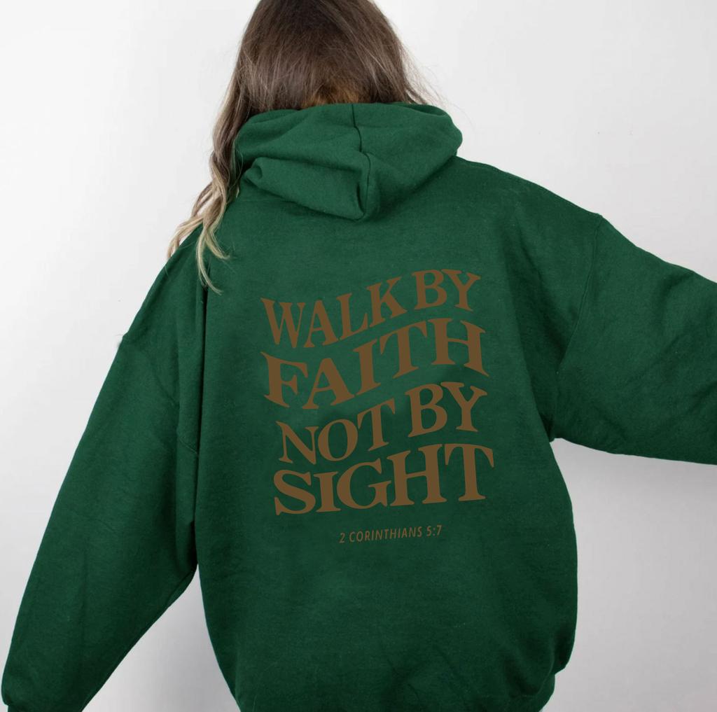 WALKBY FAITH NOTBY SIGHT Women Letter Print Sweatshirt Hoody Hoodies Solid Long Sleeve Brand Casual Ladies Top Fashion Streetwear Clothing
