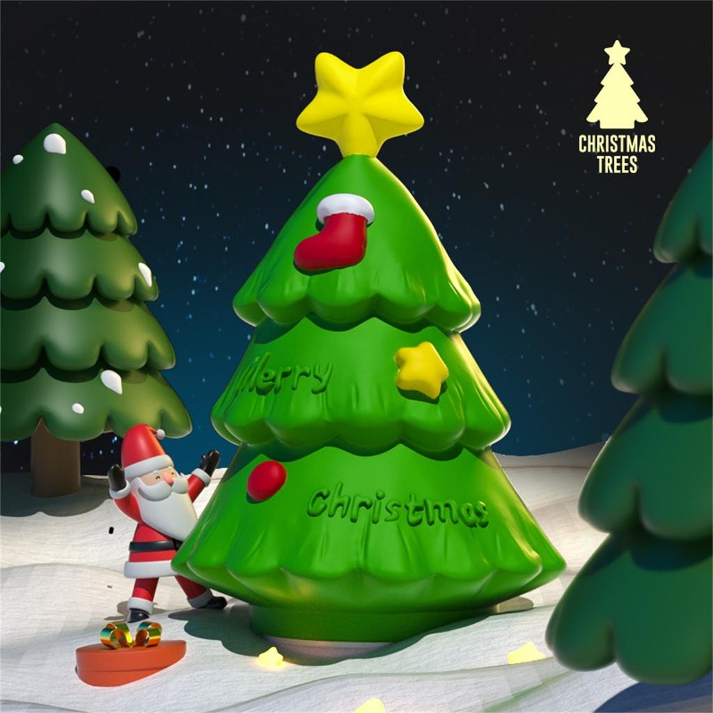 Christmas Decoration  Tree Night Light Plug In, 120V LED Xmas  , Christmas Night Light Decor For Bedroom Bathroom Kitchen Hallway Stairs