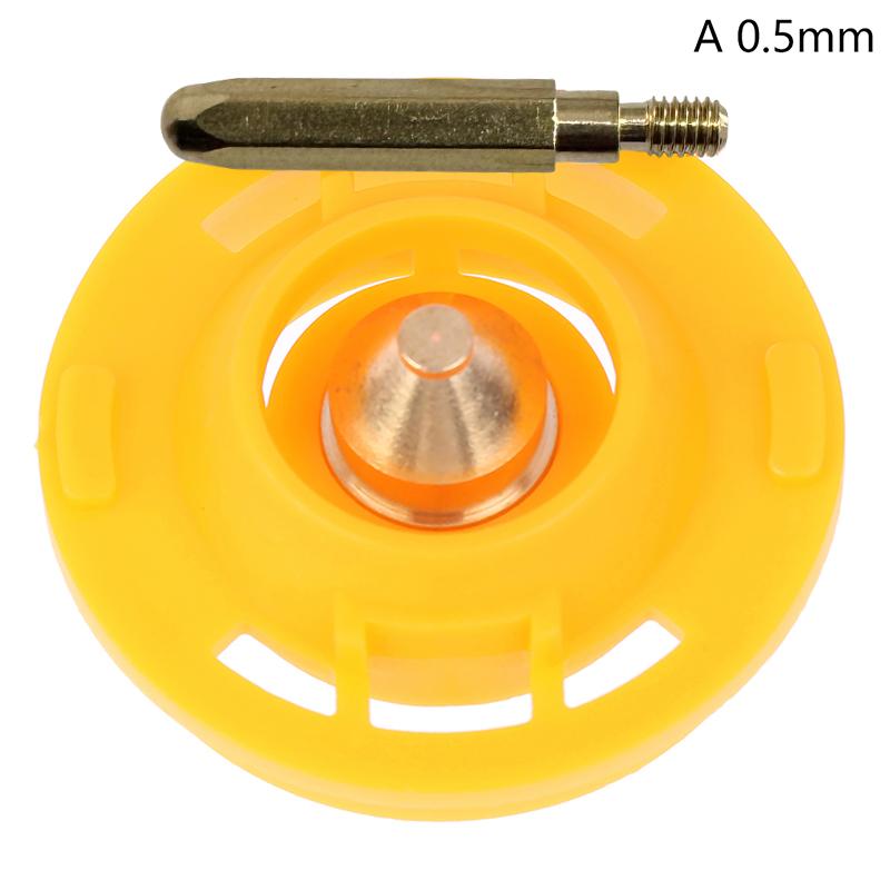 0.5/1.0/1.8/2.5mm Spray Nozzle High Quality Metal Painting Sprayer Tip Old Damaged Airbrush Nozzle Replacement