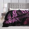 My Chemical Romance Band Flannel Blanket Autumn Super Soft Throw Blanket for Girls Boys Bedroom Novelty Bedspread Sofa Bed Cover