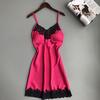 Satin Sleepwear Women Ladies Nightwear Nightdress Sexy Lingerie