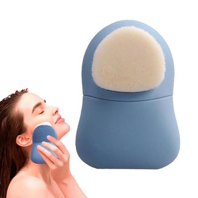 Silikon-Gesichtsreinigungsbürste, manuelle Tiefenporenreinigung, Peeling-Rückstände entfernen, Gesichtsmassage, Waschen, Hautpflege-Tool