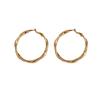 Simple Retro Fashion High Sense, Circle Earrings Niche Design Cold Wind Personality Internet Celebrity Earrings