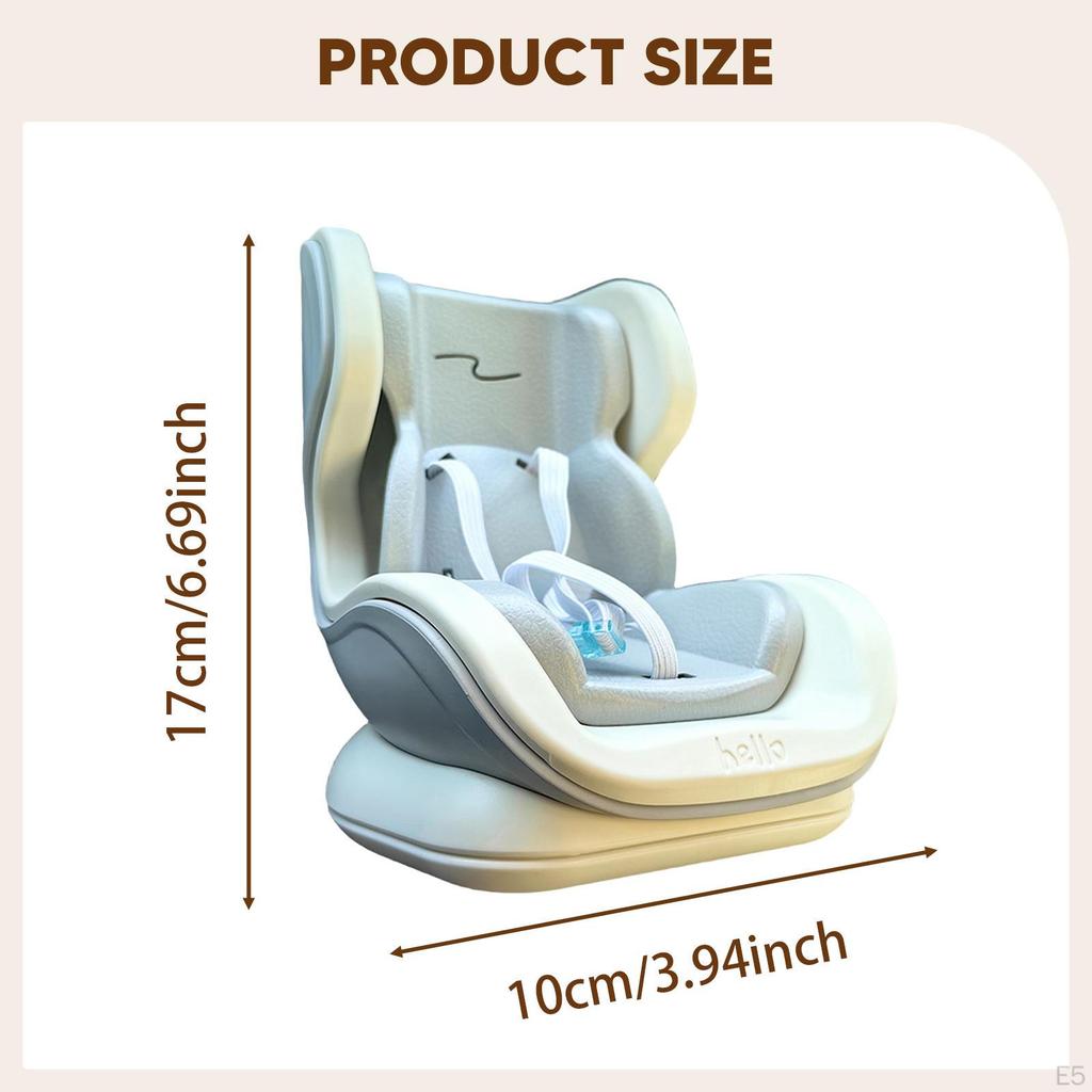 Air Vent Clip Doll Chair for Car, Creative Vehicle Ornament