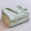 Rose Jacquard Cotton Terry Blankets For Beds Vintage Towel Quilt Blanket Breath Bed Sheet Bedspread Sofa Cover Throw Blankets