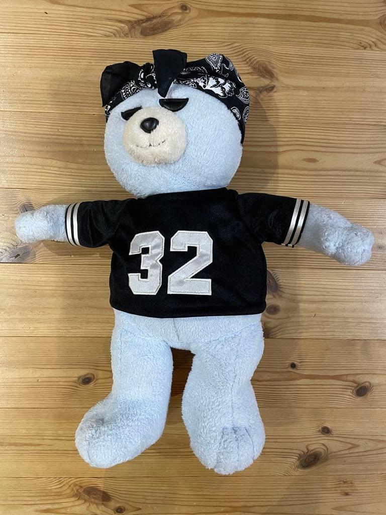 [USED] Rare BIGBANG YG Bear Plush Toy from Korea