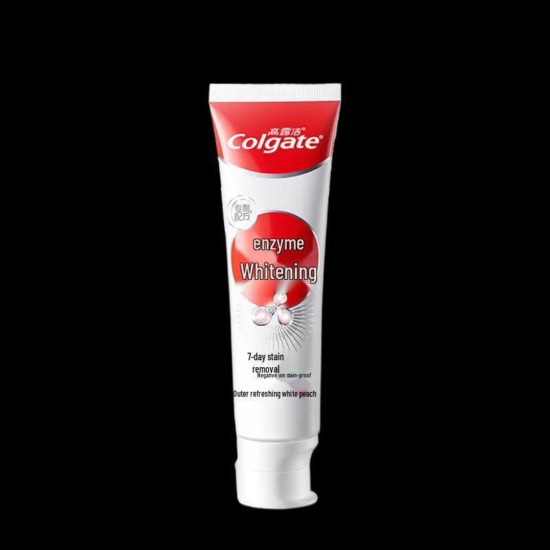 Colgate Enzyme White Peach Toothpaste & Toothbrush Set