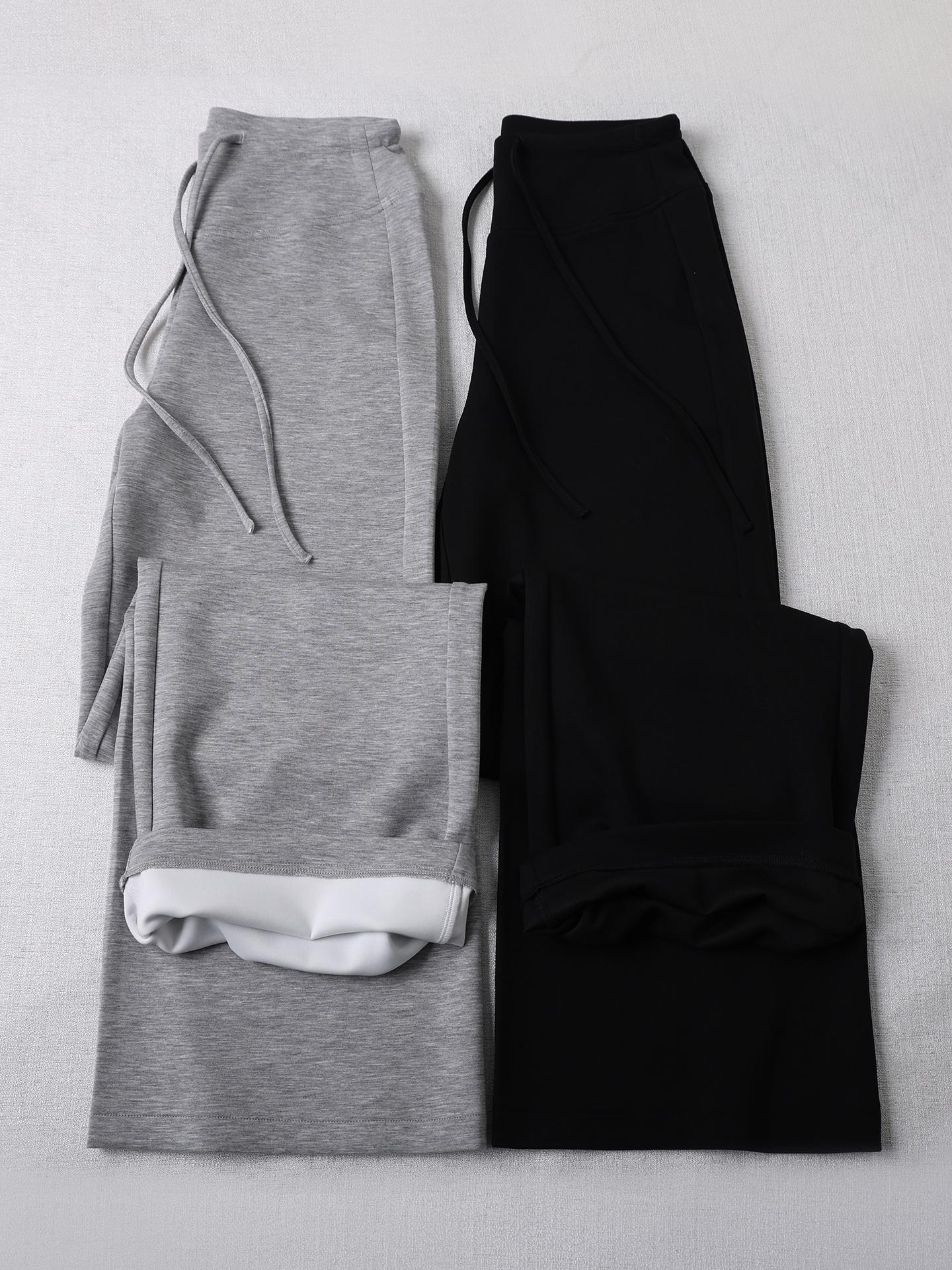 Double Soft Modal High-Waisted Casual Slimming Pants - Women s New Style L
