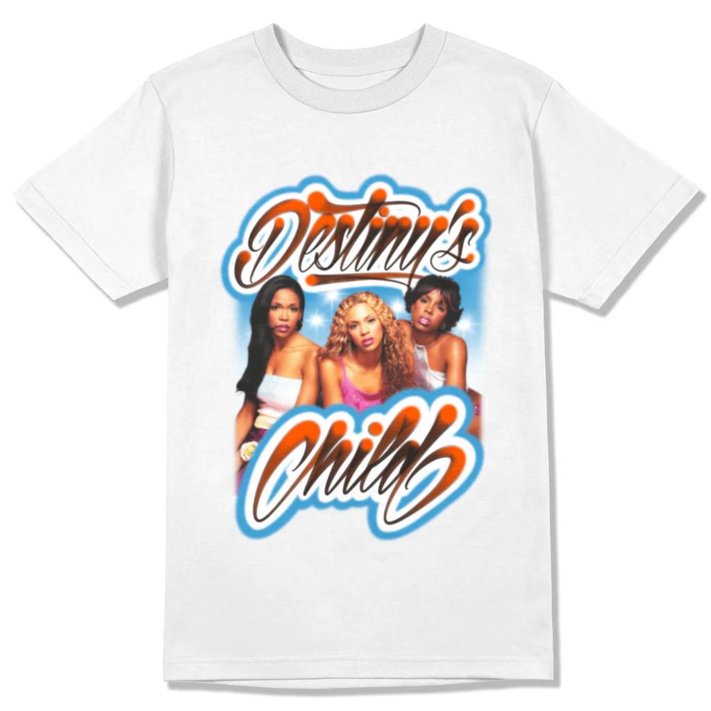 

Vintage Destiny s Child Band Cotton All Size Men Women White Tee Shirt MM960 5XL різнокольоровий
