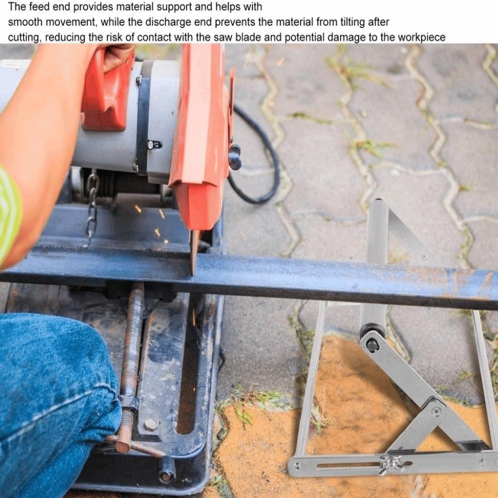 Adjustable 25-145mm Foldable Material Support Bracket  Auxiliary Tools