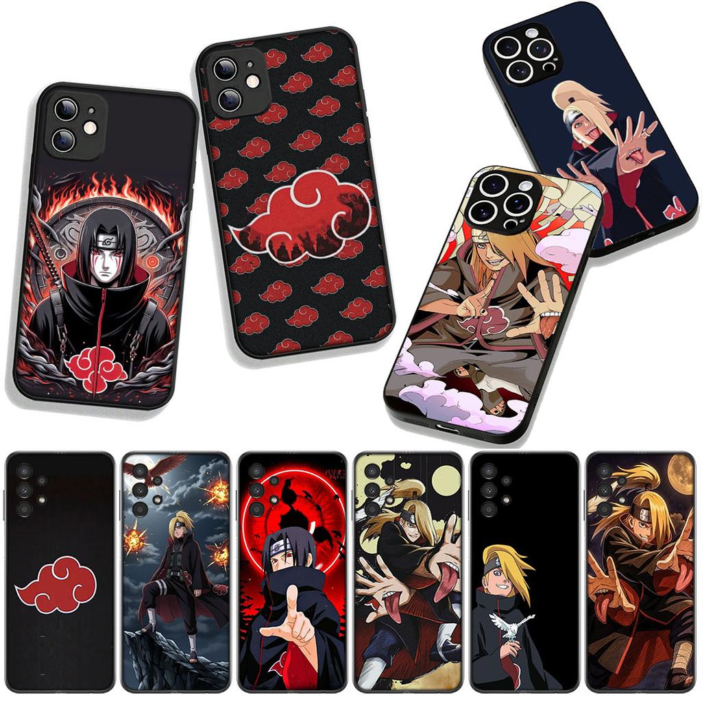 for Motorola Moto G04 G13 G14 G22 G23 G32 G34 G35 G64 G82 G84 G53 G72 E14 E15 E13 Case Akatsuki Deidara Narutos Uchiha Itachi