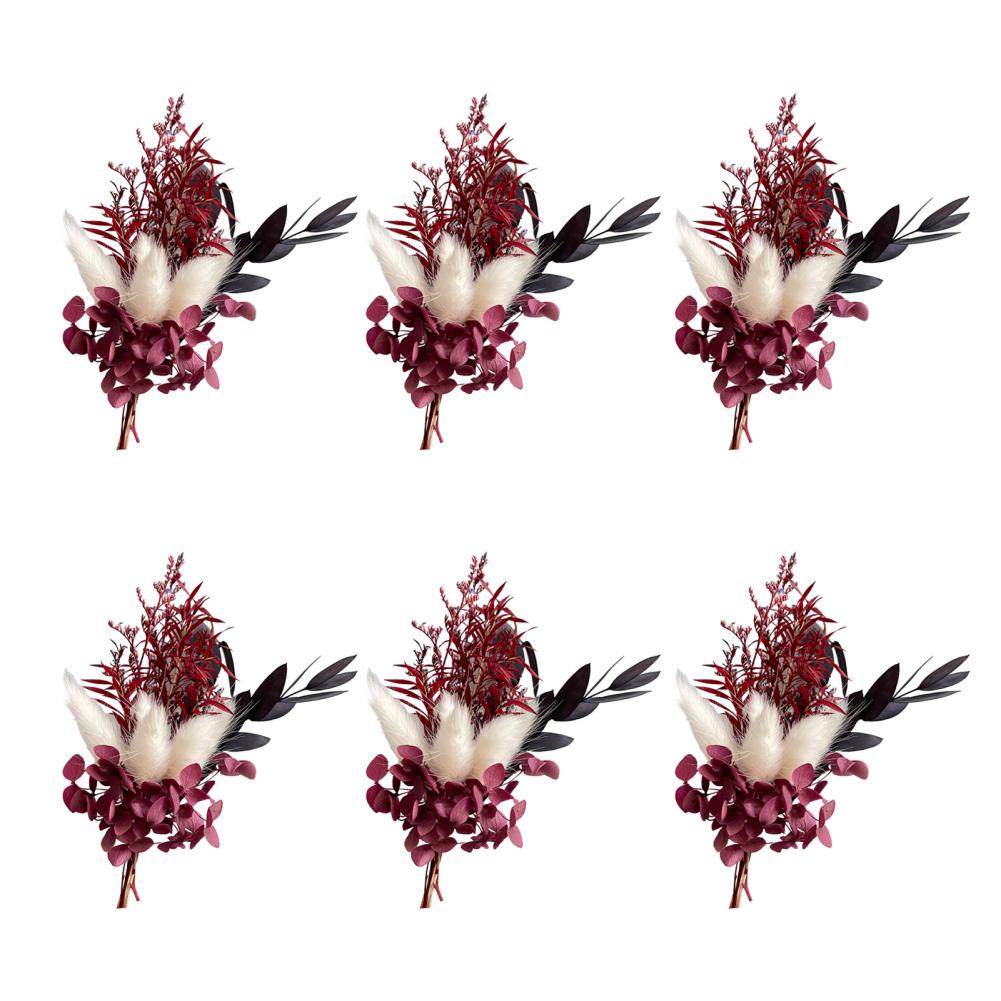 Wedding Dried Flower Decorative Dried Flower Bohemian Mini Flower Bouquet Set for Diy Crafts Vase Decor Wedding Party for Home