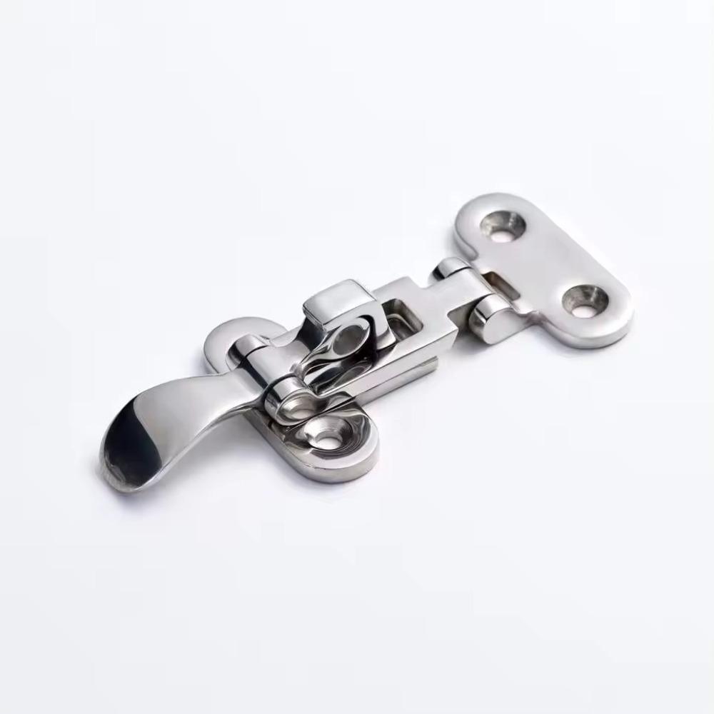 

Anti-Rattle Down Clamp Latches Durable Marine Lock Hardware Door Buckle For Yacht Accessories