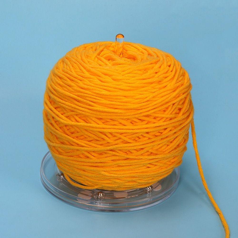 Plastic Yarn Axis Frame Portable Rotatable Yarn Holder Anti-tangle Detachable Knitting Tool Home Knitting
