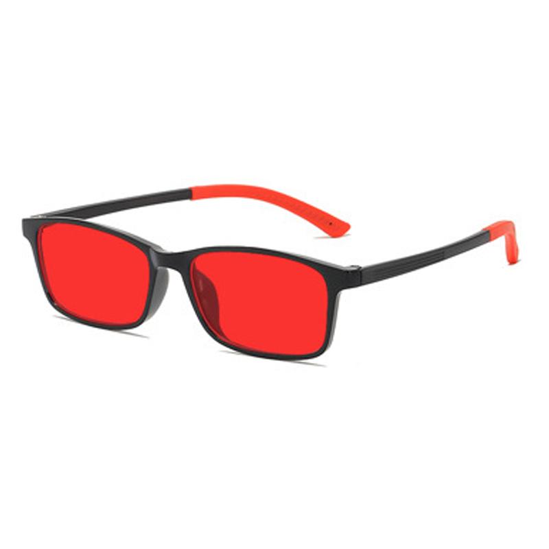 Ultra-Lightweight Square Frame Anti-Blue Light Glasses Unisex Classic Night Vision Driving Goggles Eye Protection Eyewear