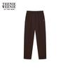 Teenie Weenie Women's Bear Logo Simple Winter Sweatpants