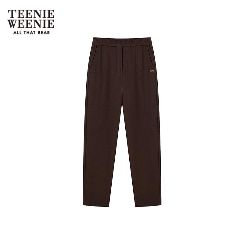 Teenie Weenie Women's Bear Logo Simple Winter Sweatpants